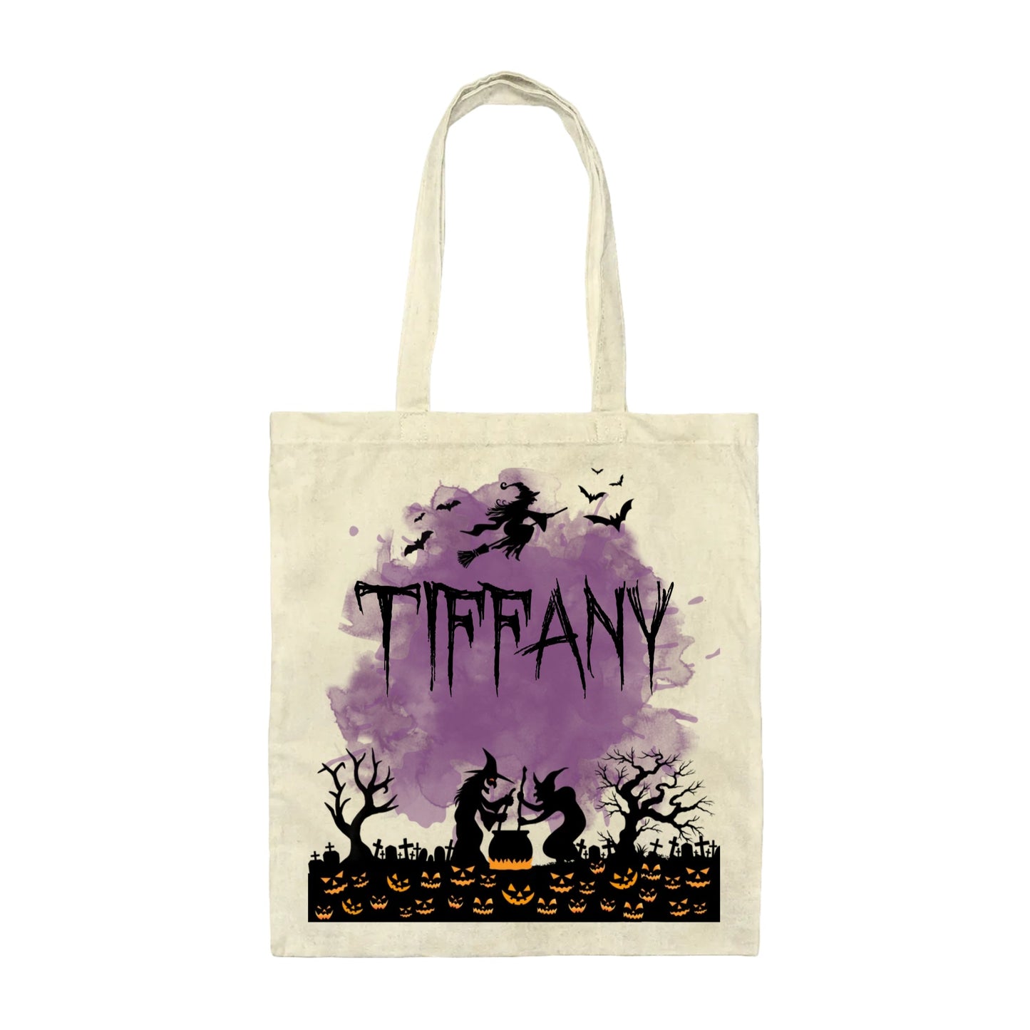 Trick-or-Treat Personalized Tote Bags
