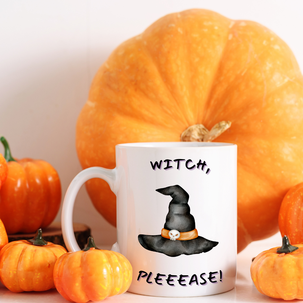 Witch, Please! Fun 11 oz. White Coffee Mug