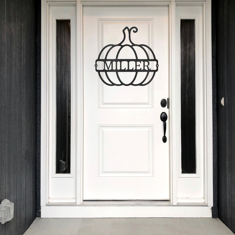 Custom Engraved Pumpkin Wall Art – Delightful Seasonal Decor for Your Home