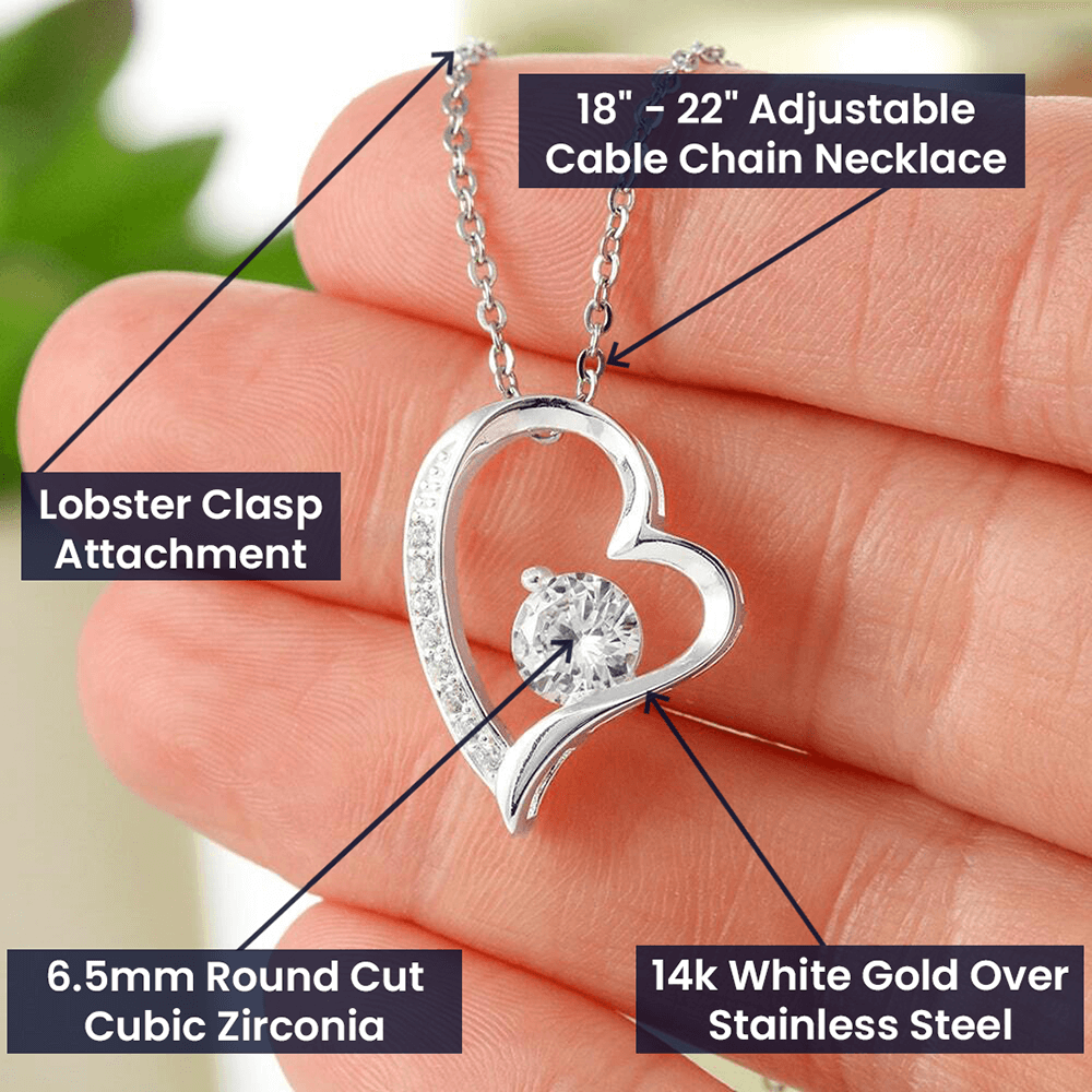 Always in My Heart: Forever Love Necklace for a Cherished Daughter