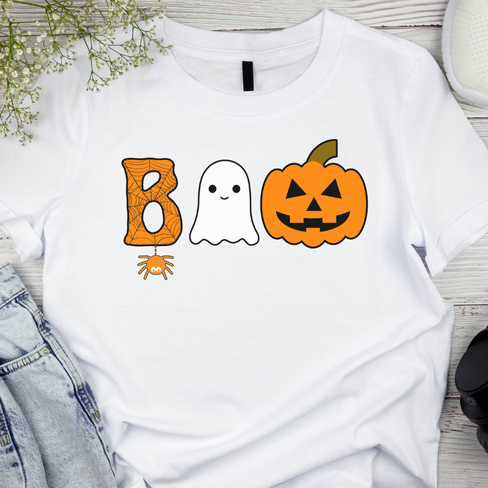 Boo Halloween Design - T-shirt, Sweatshirt, Hoodie