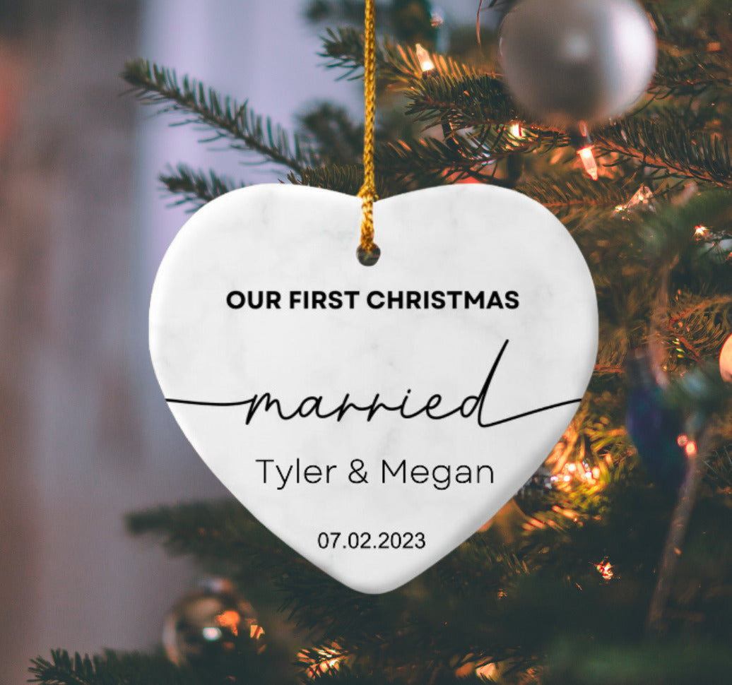 Our First Christmas: A Heartfelt Married Keepsake