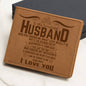Timeless Love: Elegant Leather Wallet for My Husband