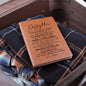 Dream Big: Inspirational Vegan Leather Journal for Your Cherished Daughter