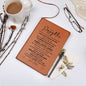 Dream Big: Inspirational Vegan Leather Journal for Your Cherished Daughter
