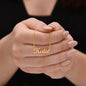 Custom Elegance: Personalized Name Necklace in Stainless Steel or 18K Gold