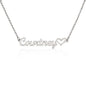 Love in Every Letter: Personalized Heart Name Necklace