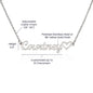 Love in Every Letter: Personalized Heart Name Necklace