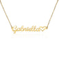Love in Every Letter: Personalized Heart Name Necklace