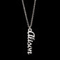 Custom Chic: Personalized Vertical Name Necklace