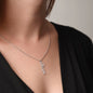 Custom Chic: Personalized Vertical Name Necklace