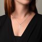Custom Chic: Personalized Vertical Name Necklace