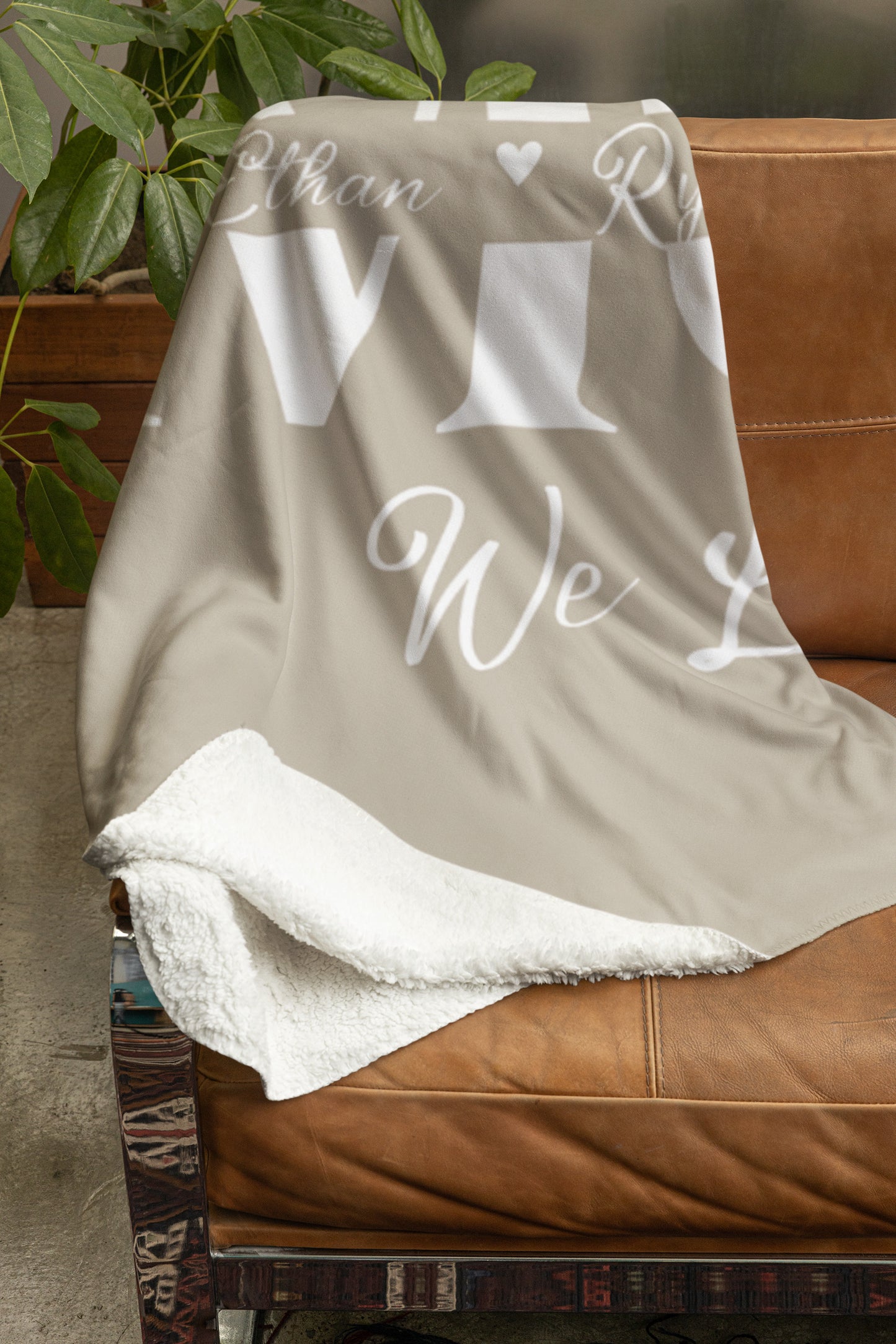 Family Blossoms Blanket For Mother's 50×60 Sherpa Blanket