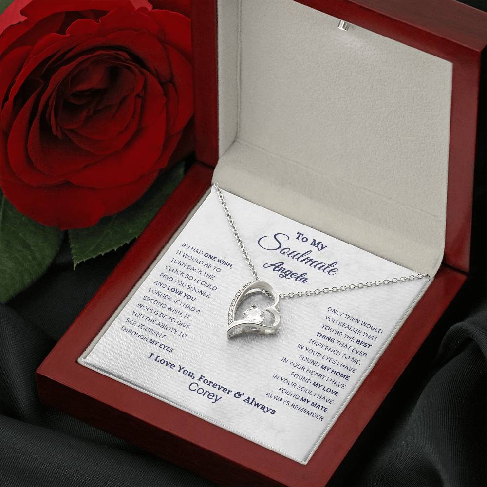 Always in My Heart: Forever Love Necklace for Soulmate