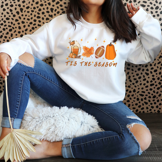 Tis the Season: Celebrate Fall with Pumpkin Spice, Football, and More! - T-shirt, Sweatshirt, Hoodie